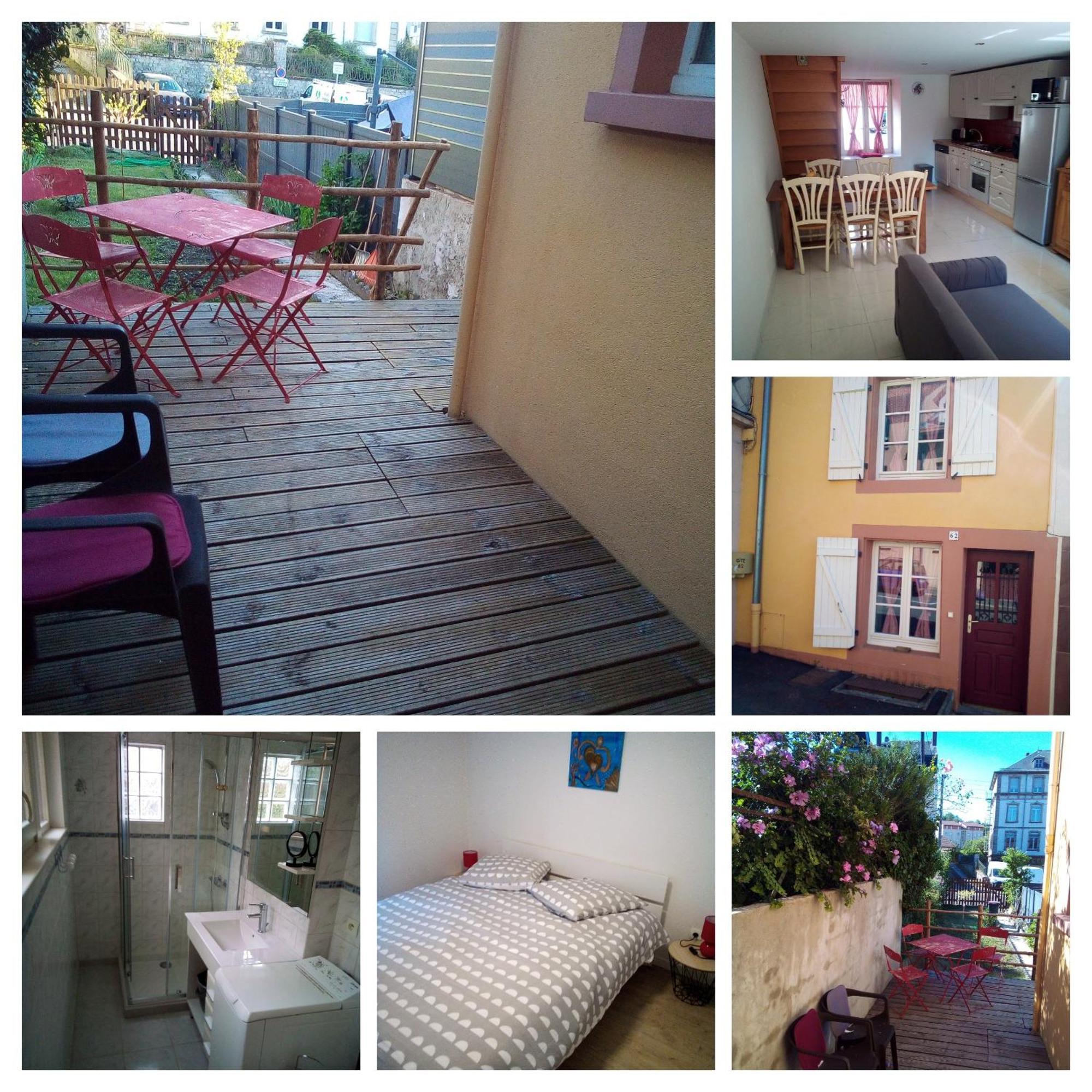 L'Oasis Maisonnette Centre Ville 3 Chambres Terrasse Espace Vert Prive Parc Sainte Croix Center Parc 20 Minutes Sarrebourg Esterno foto